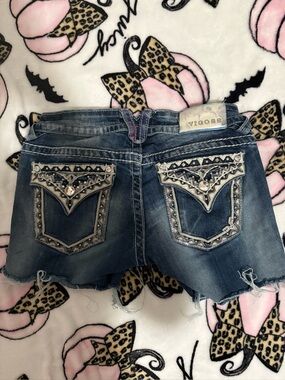 Vigoss “The New York Boot Cut” denim shorts